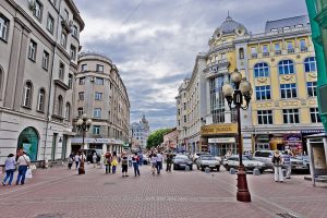 PHỐ CỔ ARBAT MANG VẺ ĐẸP ĐẶC SẮC Ở MOSCOW