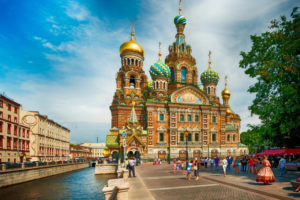 Nhà thờ xây trên máu đổ ở St.Petersburg – Top 10 thắng cảnh hấp dẫn nhất hành tinh