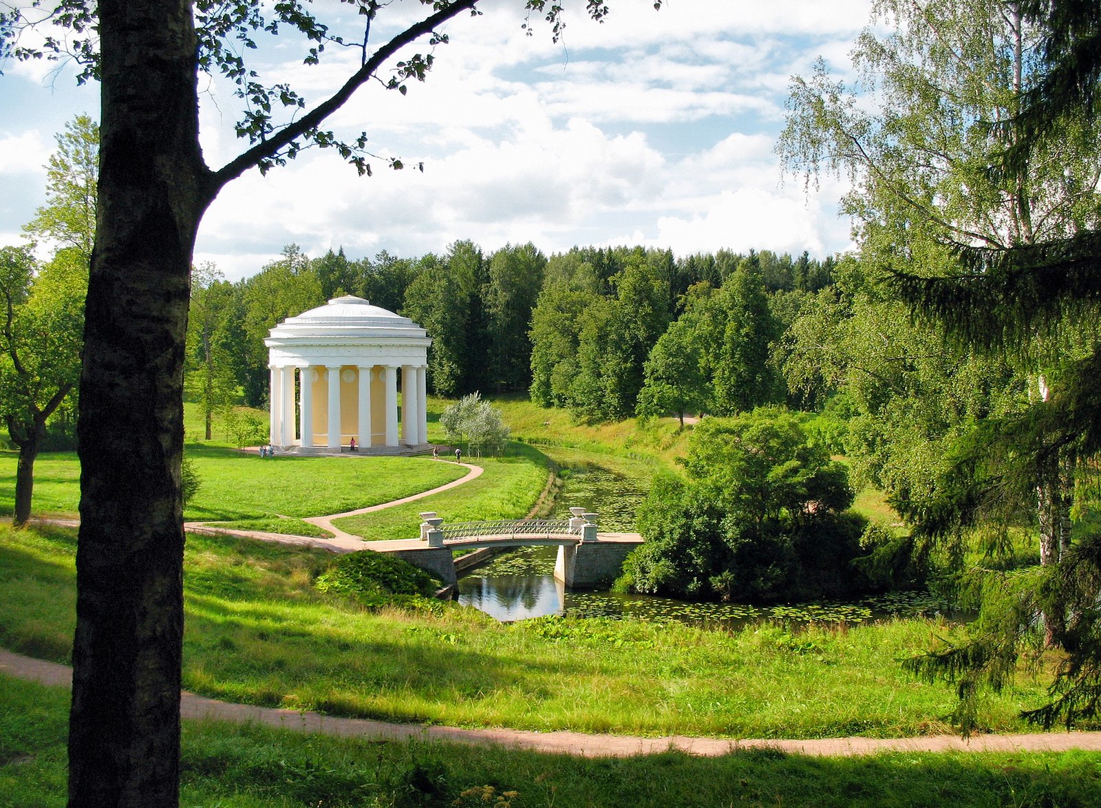 Pavlovsk, vùng ngoại ô xinh đẹp của Saint Petersburg