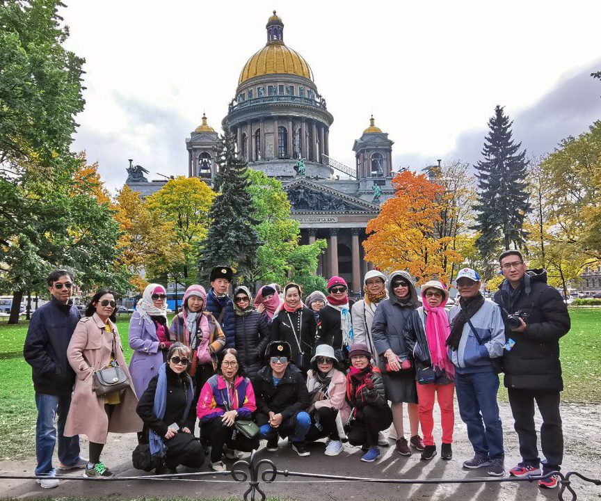 Tour Du Lịch Nga 2025: Moscow – ST.Petersburg (KH tháng 9)