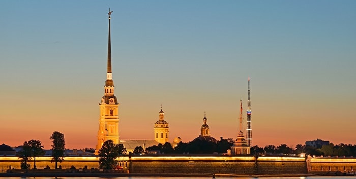 pháo đài peter and paul