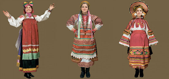 Trang phục truyền thống của phụ nữ Nga  Nhìn ra thế giới  Báo ảnh Dân tộc  và Miền núi
